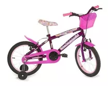 Bicicleta Infantil Aro 16 Rharu Cartoon Personagens Masc Fem