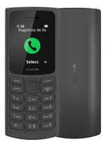 Celular Nokia 105 4g 128 Mb 1.8'' Negro