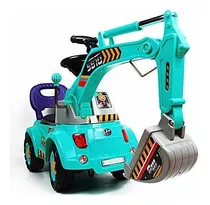 Scooter Blue Digger, Excavadora Para Andar Carro Tirador, C