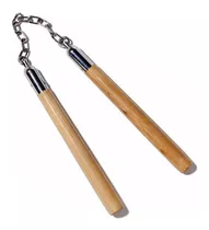 Nunchakus De Madera Y Metal Artes Marciales Defensa Personal