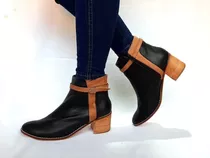 Sam123 Botas De Vestir Talles Grandes Cuero Mujer Onia