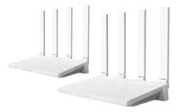 Kit Mesh Par 2 Roteadores Xiaomi Ax3000t Wifi 6 V. Chinesa