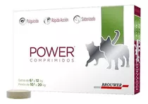 Power Pastilla Antipulgas Perro 10 A 20kg - Gatos 6 A 12kg