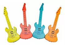 Guitarra Plástica Infantil Colorida 4 Cordas