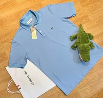 Camisa Polo Lacoste Sport Mini Croc Camiseta Masculina 