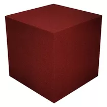 Cubo Esquinero Trampa De Graves Color Guinda 20x20x20cm 