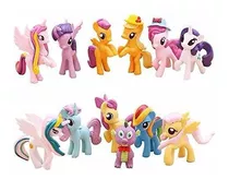Imagen My Little Pony 12 Juguetes De Pony, Mini Muñecas, De