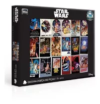Quebra-cabeça Stars Wars Posters 500 Peças - Toyster