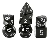 Conjunto De Dados Rpg De Mesa Modelo D&d D4 D6 D8 D10 D20