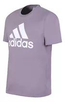 Remera adidas Essentials Logo Grande Uva Solo Deportes