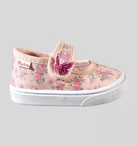 Zapatillas Guillerminas Nenas Bebes Floreadas Heyday 18/26