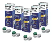 5 Boston Simplus 120ml Solução Multiação Lentes Rígidas