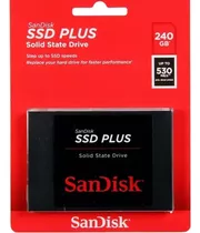 Hd Ssd 240gb Sata 3.0 Sandisk Plus Sdssda-g26