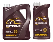Aceite Mannol Extreme 5w40 6 Litros Sintetico Made Germany
