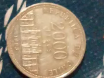 Moneda De 2000 Pesos Chilena Año 1993