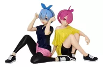 Re:zero - Rem & Ram - Relax Time - Figure Original Loose