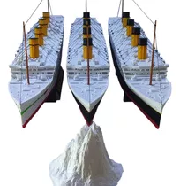 Navios Titanic, Olympic E Britannic, 65 Cm, Flutua E Afunda