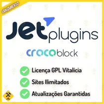 Jetplugins Crocoblock Full Pack Vitalício Envio Imediato