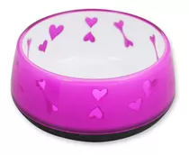 Plato Para Perros Dog Love Bowl - Rosadol L