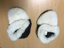 Pantufla Piel De Cordero De Mujer Talle 38