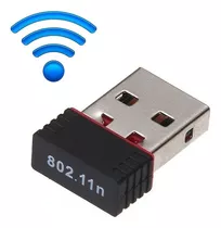 Adaptador Placa De Red Wifi Nano Pc Notebook Usb 300 Mbps