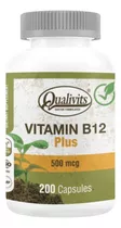 Vitamina B12 Plus Qualivits® 500mcg X 200 Cápsulas