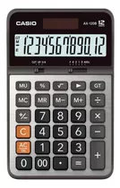 Calculadora De Escritorio Casio Ax-120b Gris 12 Dígitos