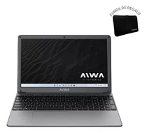 Notebook Core I3 Aiwa 15.6  256gb 8gb Ram Win 11 + Funda Color Gris