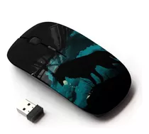 Koolmouse [ratón Inalámbrico Óptico 2,4g] [teal Black Wolf