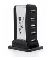 Hub Usb 2.0 C/ 7 Portas Extensoras C/ Fonte Bivolt Hb-t68