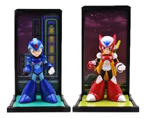 Kit Megaman X E Zero Action Figures Bonecos Rockman Mega Man