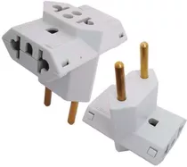 Benjamim T Com 3 Entradas Multiplicador 10a 250v Adaptador 110v/220v