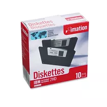 Diskettes Disquete Imation Ibm 1.44 Mb 2hd / Caja 10 Und