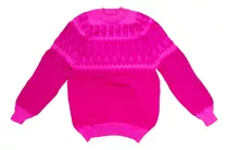 Sweater Pullover Lana Alpaca Llama Talle L Unisex Hojas