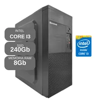 Computador Intel Core I3 - 8gb Ram - Ssd 240gb