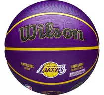 Balón De Baloncesto Wilson De Los Angeles Lakers, Jugador De La Nba, Color Morado Lebron
