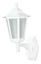 Arandela Colonial Luminária Branca Parede Externa Classi 114 Cor Branco 127/220v