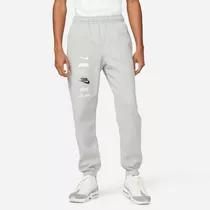 Pantalón Para Hombre Nike Club Fleece Gris