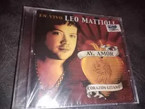 Leo Mattioli - En Vivo ...ay Amor Cd Nuevo Cerrado 