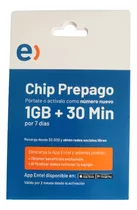 Chip Prepago Entel 400 Unidades - Envío Gratuito