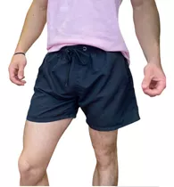 Malla Short De Baño Hombre Traje  Pileta Negro Y Colores