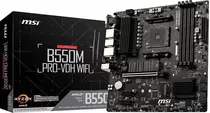 Board Msi B550m Pro-vdh Wifi Amd Am4 Ddr4 Pro Series