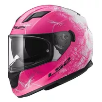 Casco Para Motos 320 Evo Wind White Flu Pinkn M