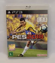 Pes 2018 Original Ps3 Playstation 3 Mídia Física Futebol N1