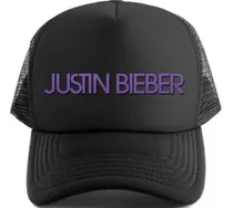 Gorra Vinilo Trucker Personalizada Justin Bieber 