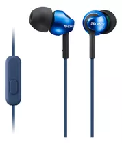 Sony Audífonos Internos Mdr-ex110ap Color Azul