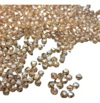 2000 Pedras Cristais Champanhe Swarovski Losango Boreal 4mm 