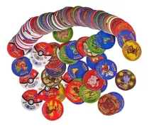 Taps Pokemon Coleccion Completa 151 Tazos + 9 Personajes 