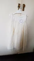 Vestido Encaje Nena T6 Nuevo!! Bautismo Cortejo Fiesta Otros