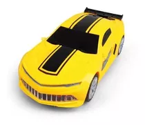 Carrinho Camaro Transformers Vira Robô Luz Som Bate Volta